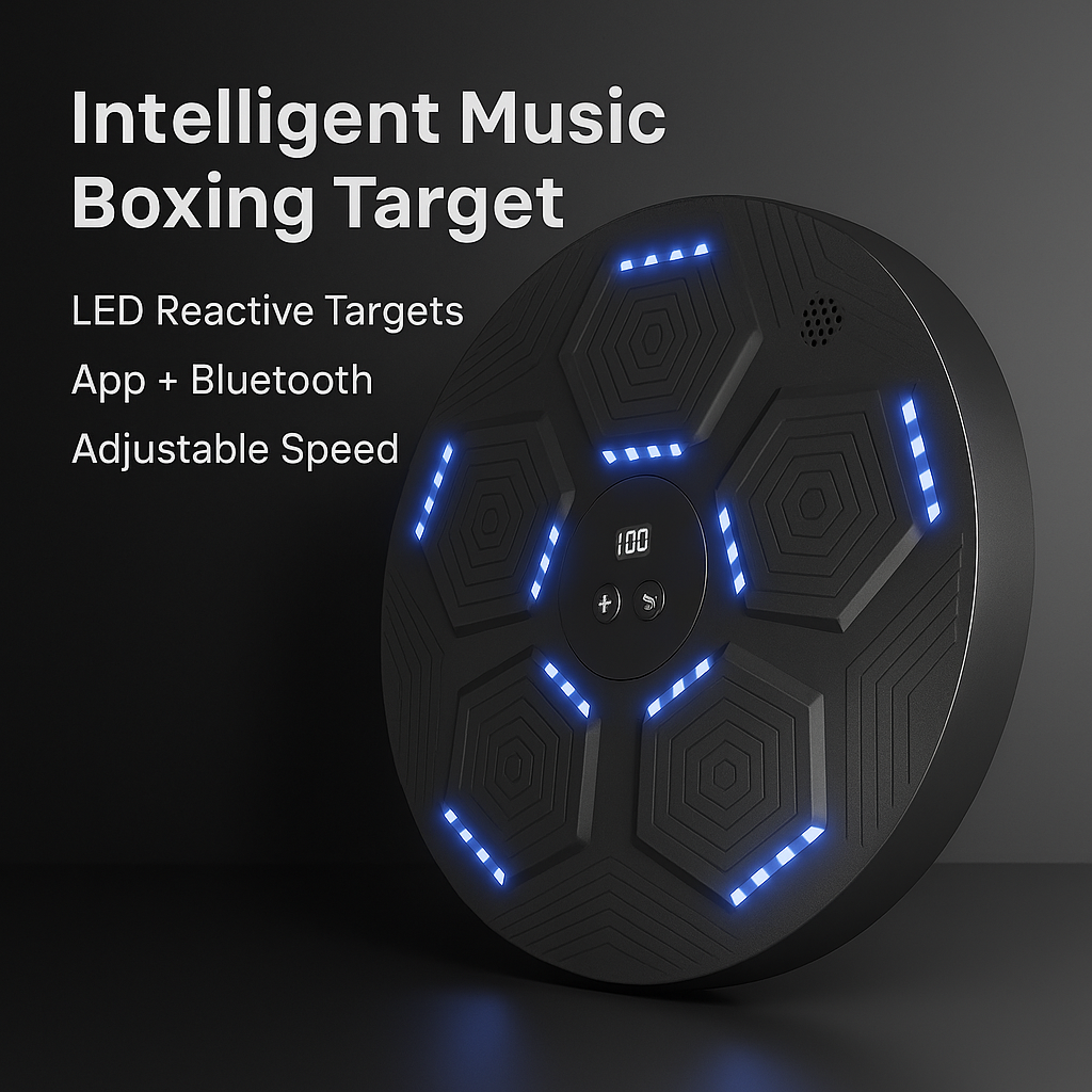 Älykäs Bluetooth-lyöntilaite valolla kotikuntoon